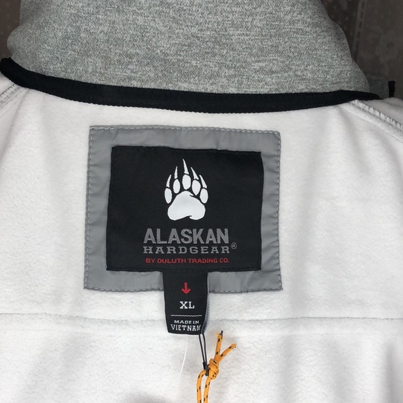 NWT Alaskan Hardgear by Duluth Trading Co Men's Fleece Fishing Vest Size XL Gray - Picture 9 of 11